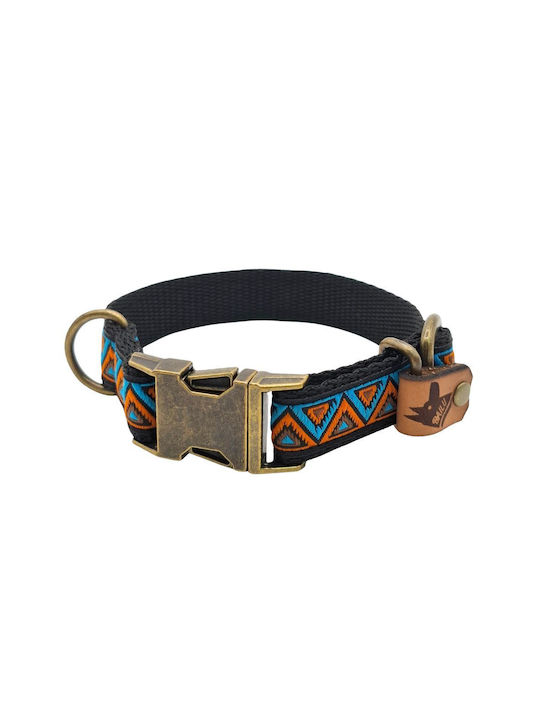 Guler Pentru Câini Kilim Urban Reglabil Material Textil Bailu Xs 22 34cm Lățime 2cm Portocaliu-turcoaz Guler Pentru Câini Kilim Urban Reglabil Material Textil Bailu Xs 22 34cm Lățime 2cm Portocaliu-turcoaz