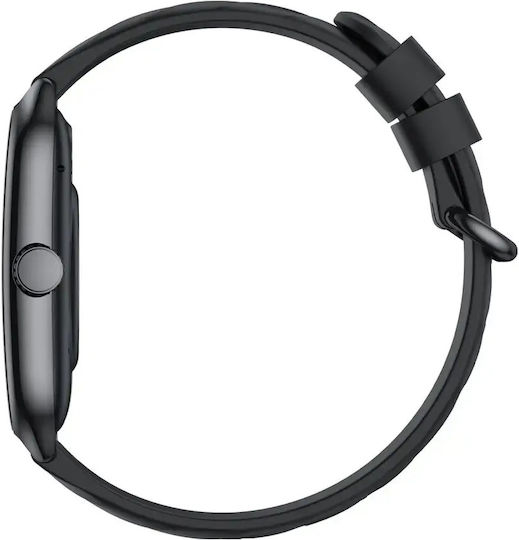 Zeblaze GTS 4 Aluminium 39mm Smartwatch mit Pulsmesser (Schwarz)