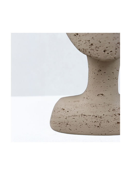 InTheBox Διακοσμητική Προτομή Πολυρητίνης 19x14x26cm