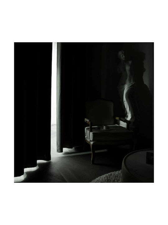 Beauty Home Κουρτίνα Συσκότισης με Τρουκς Γκρι 140x270εκ.