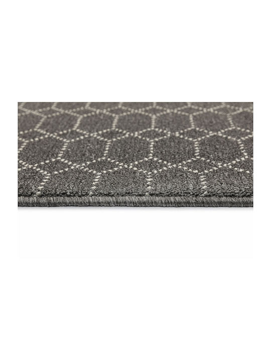 Nikotex Carpets Non-Slip Kitchen Runner Mat Belmont Grey-Sugar 67x150