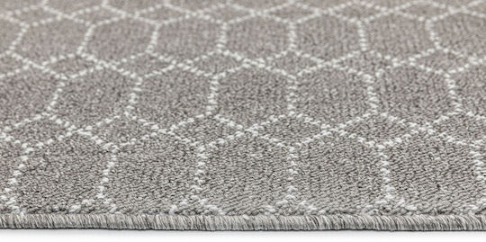 Nikotex Carpets Non-Slip Kitchen Runner Mat Belmont Gray-White 67x150