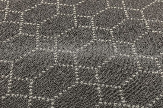 Nikotex Carpets Non-Slip Kitchen Runner Mat Belmont Grey-Sugar 67x150