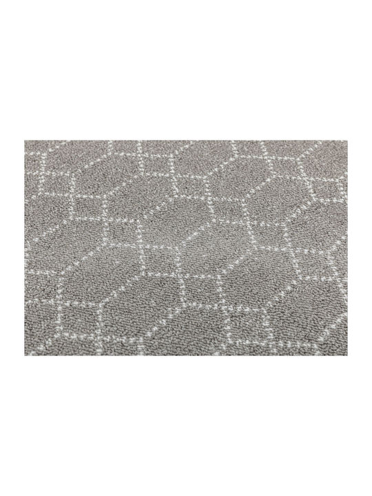 Nikotex Carpets Αντιολισθητικό Πατάκι Διάδρομος Κουζίνας Belmont Γκρι-άσπρο 67x150