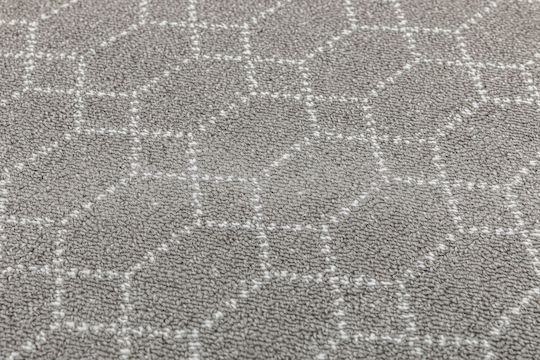 Nikotex Carpets Non-Slip Kitchen Runner Mat Belmont Gray-White 67x150