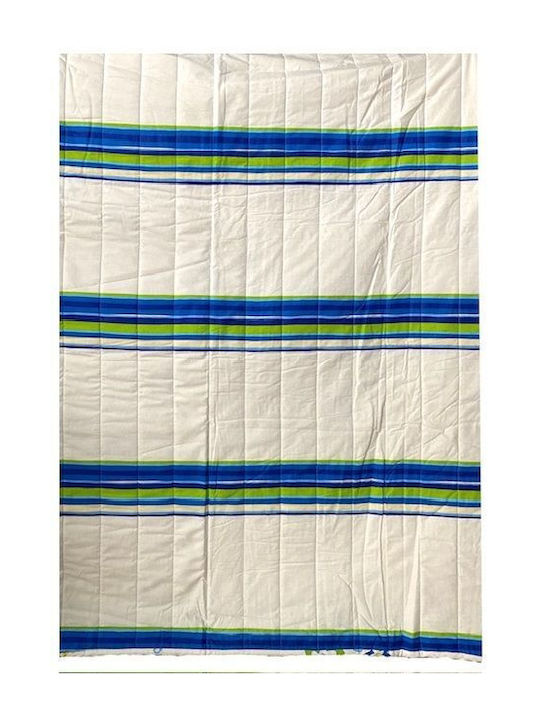 Beauty Home Cuvertură Dublu Blue-White 200x230cm
