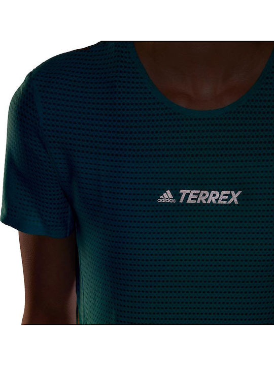 Terrex Parley Agravic TR Pro Women's T-shirt Fast Drying Mint