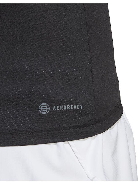 adidas Club HZ4281 Жена Черна Блуза