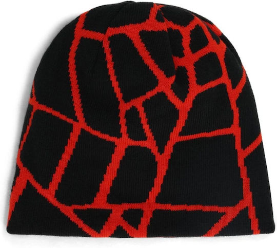Beanie Männer Wendbar Beanie Gestrickt in Schwarz Farbe