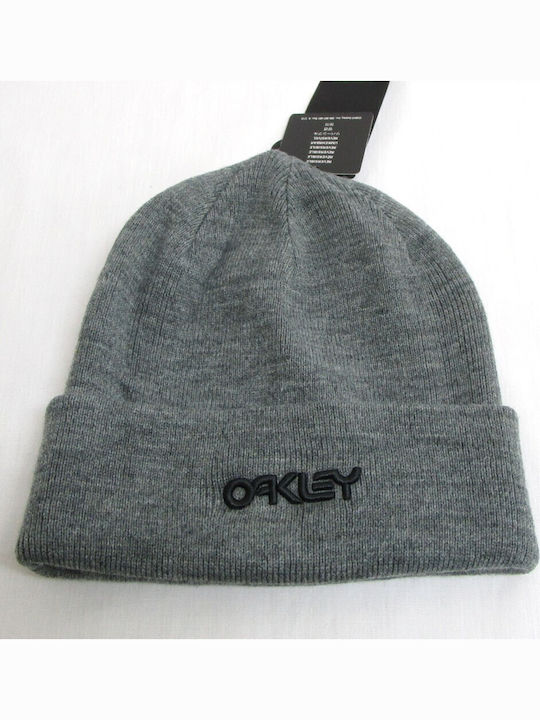Beanie Unisex Beanie Gestrickt in Gray Farbe