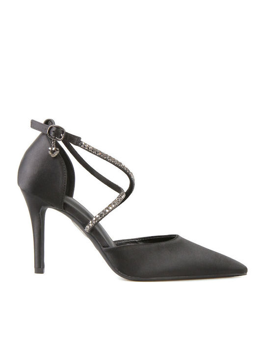 Black Heels with Strap