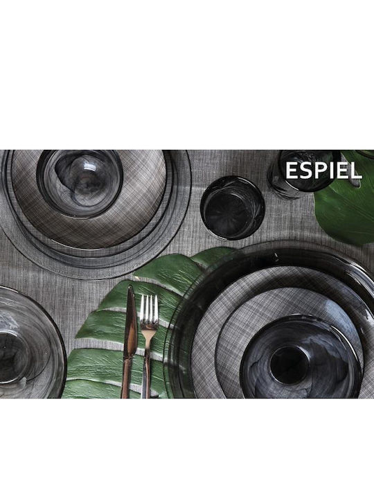 Espiel Gray Porcelain Dinnerware Set 18pcs