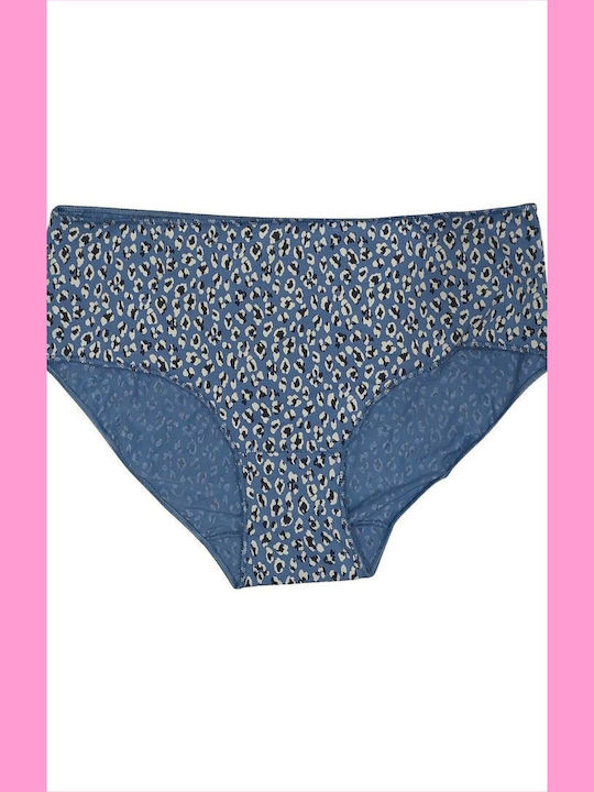 Midi Βαμβακερά Hohe Taille Damen Slip 3Pack Leopard