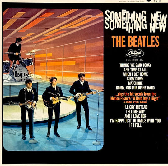 Beatles Something New 1 Schallplatte