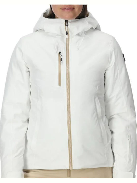 Spyder 38SD075334-WHT Γυναικείο Μπουφάν για Σκι & Snowboard Λευκό