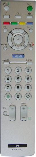 KAL Electronics Συμβατό Τηλεχειριστήριο RM-ED007 για Τηλεοράσεις Sony