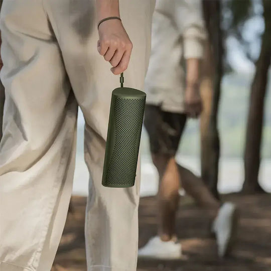 Kef Muo Waterproof Bluetooth Speaker with Battery Life up to 12 hours Moss Green
