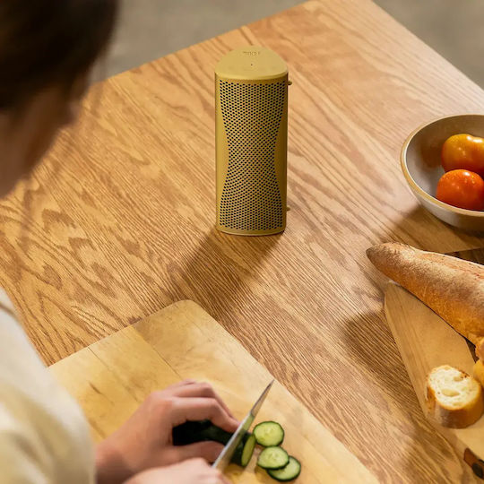 Kef Muo Waterproof Bluetooth Speaker with Battery Life up to 12 hours Amber Haze