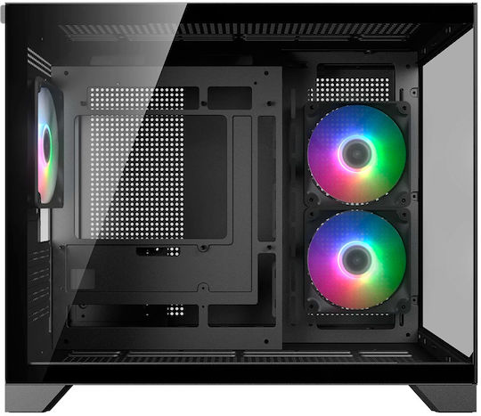 Cougar FV150 MINI Gaming Mini Tower Computer Case with Side Window Black