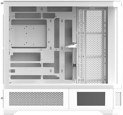 Thermaltake View 600 TG Gaming Voller Turm Computergehäuse mit Seitenfenster Snow White