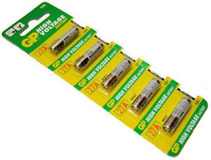 GP Batteries High Voltage Алкални Батерии A27 12V 5бр