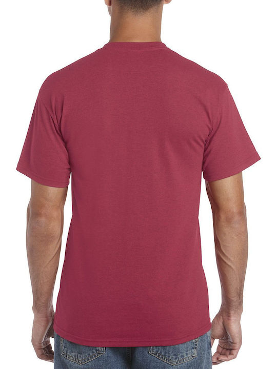 Gildan Men's Short Sleeve Promotional T-Shirt Antique Cherry Red