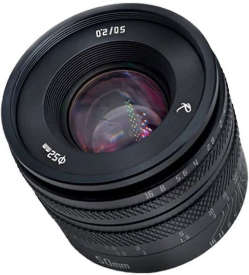 AstrHori Full Frame Φωτογραφικός Φακός 50mm F/2 Σταθερός για Nikon Z Mount Μαύρος