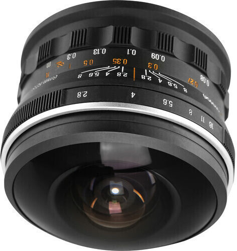 AstrHori Voller Rahmen Kameraobjektiv 6mm f/2.8 Fisheye für Nikon Z Mount Black