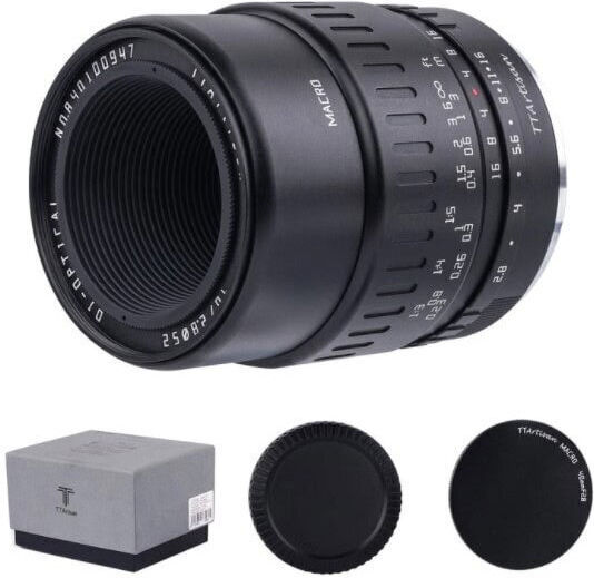 TTArtisan Crop Camera Lens 40mm f/2.8 Macro for Fujifilm X Mount Black