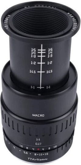 TTArtisan Crop Camera Lens 40mm f/2.8 Macro for Fujifilm X Mount Black