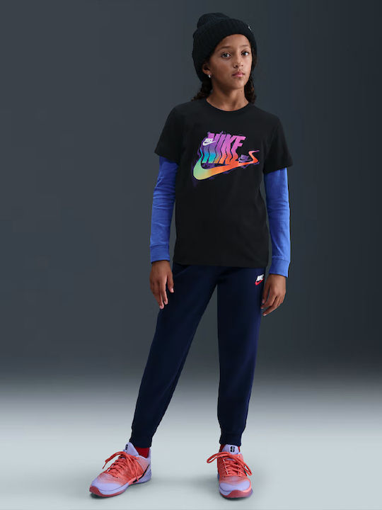 Kids' T-shirt Black Sportswear