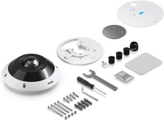 Ubiquiti G6 Pro 360 IP Κάμερα Παρακολούθησης Wi-Fi 12MP Αδιάβροχη με Αμφίδρομη Επικοινωνία