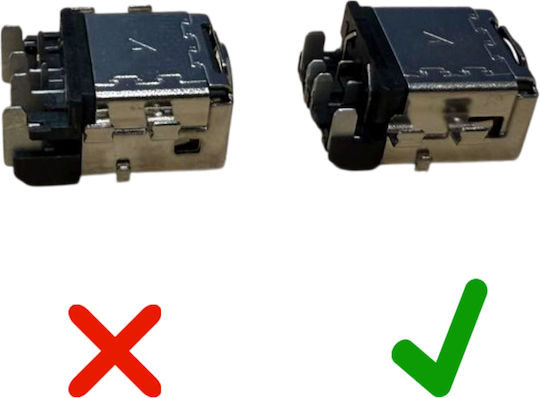 Laptop Power Socket Dc Power Jack Socket for Asus Rog Strix Scar Gl703gs Gl703gm G731 G731gw 12014-00149200 4 Pin 6.0mm*3.7mm Extra Info
