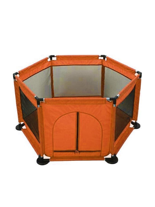 Playpen with Mattress Orange