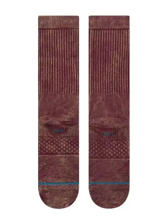 Stance Icon Dyed Αθλητικές Κάλτσες Κόκκινες