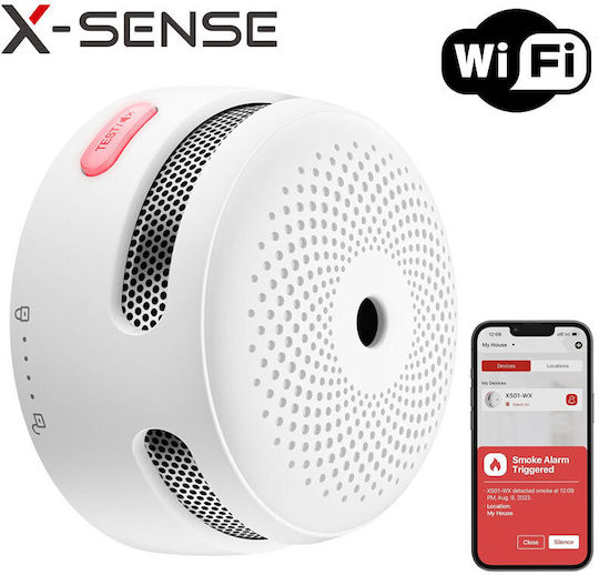 X-Sense XS01-WX Ανιχνευτής Καπνού Wi-Fi