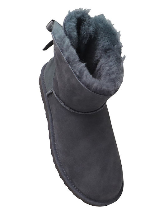 Mini Bailey Bow Ii Wildleder Stiefeletten Damen Gray