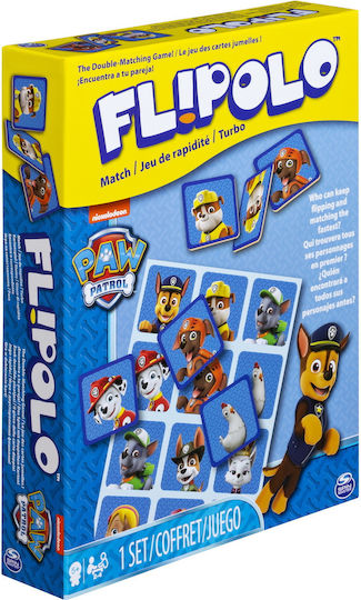 Joc de Societate Paw Patrol Flipolo pentru 2-4 Jucători 5+ Ani Spin Master