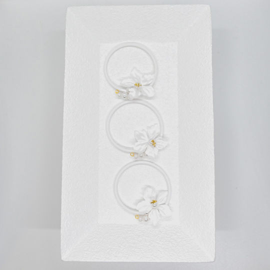 Afitechno Amulet De Botez Brățară Albă 50 Bucăți A148
