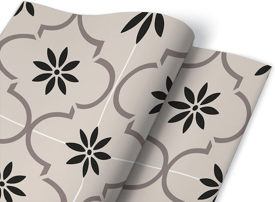 Decorative Matte Sticker Home Furniture Arabic Flower Design 100x50 Cm Decorative Matte Sticker Home Furniture Arabic Flower Design 100x50 Cm