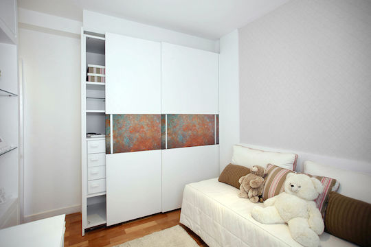 Decorative Matte Sticker Home Furniture Old Rusty Metal 100x50 Cm