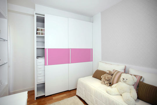 Decorative Matte Sticker Surface Protection Furniture Soft Pink 100x50 Cm