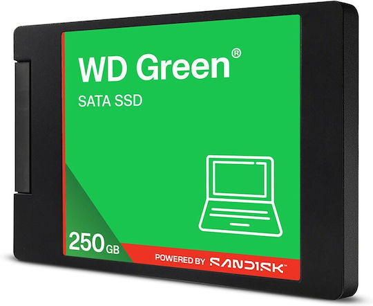 Western Digital Green 5Gen SSD 250GB 2.5'' Type with SATA III Connection WDS250G5G0A-00CPT0