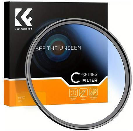 K&F Concept UV Filter Diameter 52mm with HMC Coating (Multi-Coated) for Camera Lenses