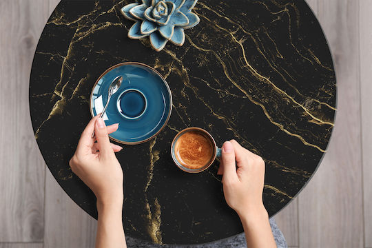 Decorative Sticker Home Furniture Dark Marble 100x50 Cm