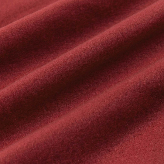 vidaXL Κουβέρτα Fleece Διπλή 200x150εκ. Βεραμάν, Κόκκινο
