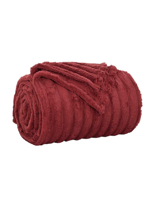 vidaXL Одеяло Флийс Двойно 200x150см. Mint, Red