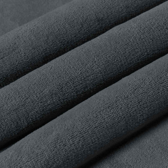 vidaXL Fleece Blanket Couch 130x150cm Dark Grey
