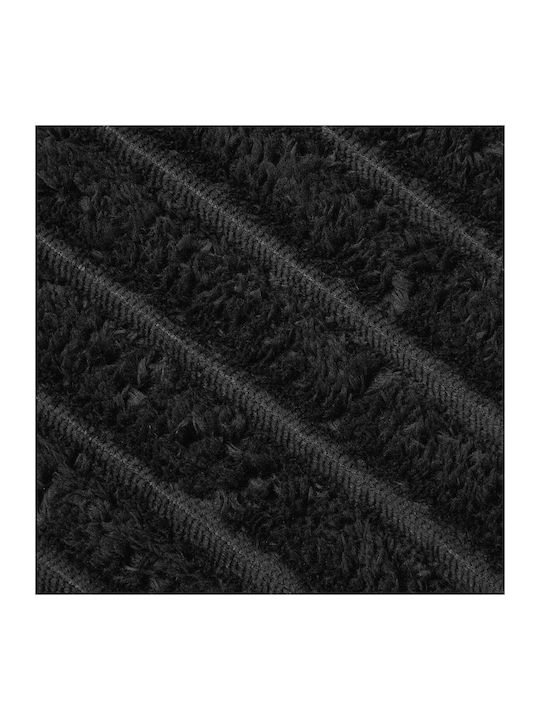vidaXL Fleece-Decke Übergröße 240x220cm Schwarz