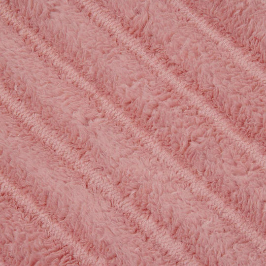vidaXL Κουβέρτα Fleece Διπλή 200x150εκ. Ροζ